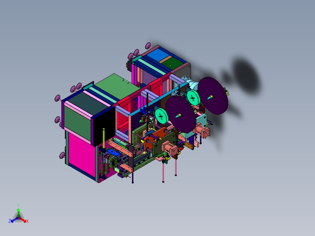 推片继电器簧片插装设备