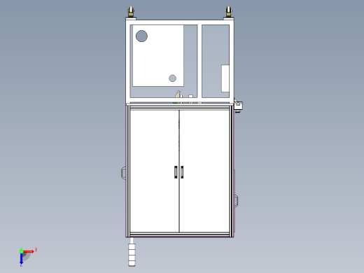 汽车连接器伺服折弯设备俯视缩略图