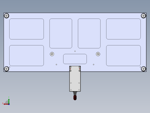T0229-F04上壳贴保护模治具后视缩略图