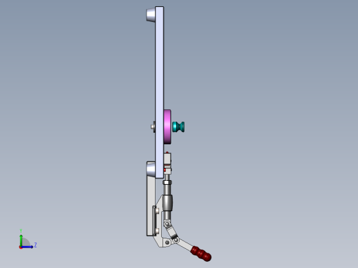 T0229-F04上壳贴保护模治具左视缩略图