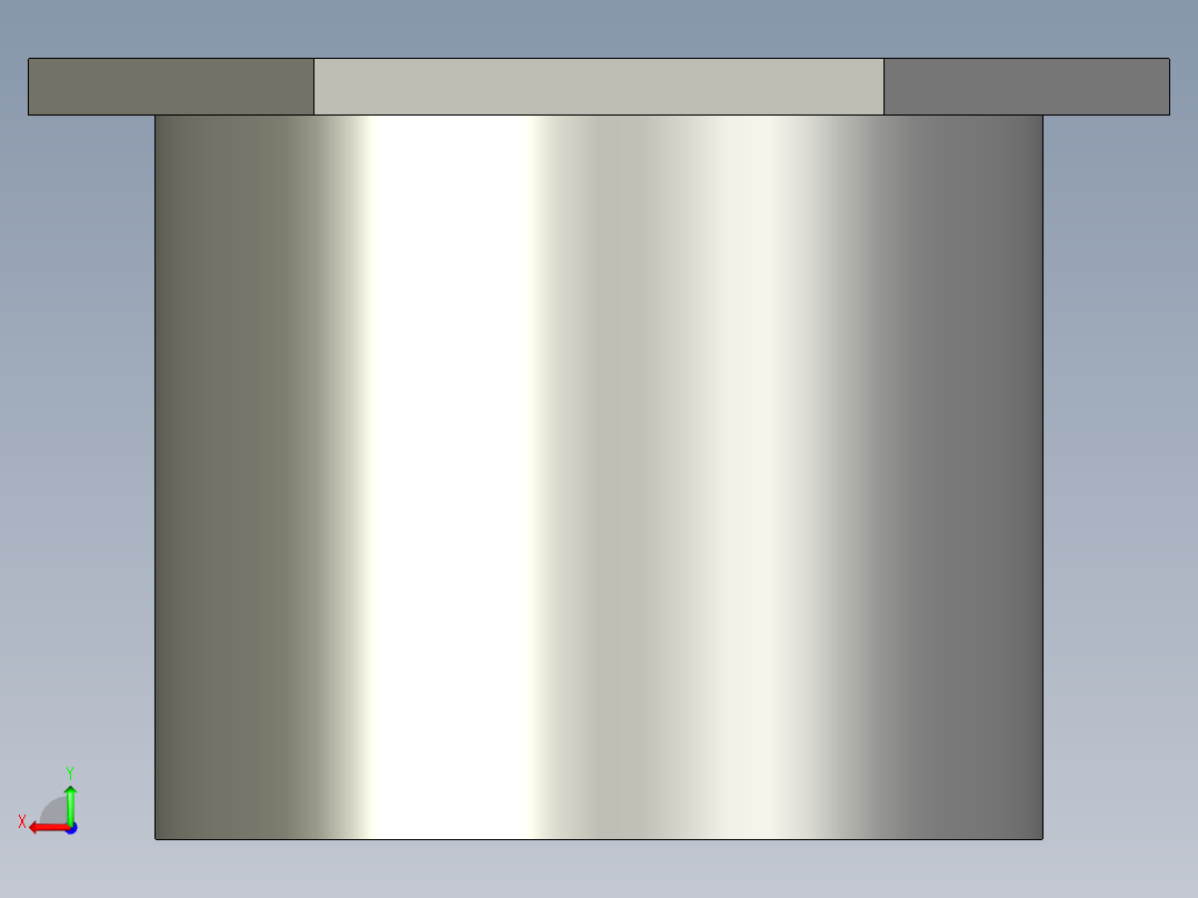 船舶管路系统SeaCor_ReducerBushing_SxSPIG_37J137212_1.5in x 1.25in后视图