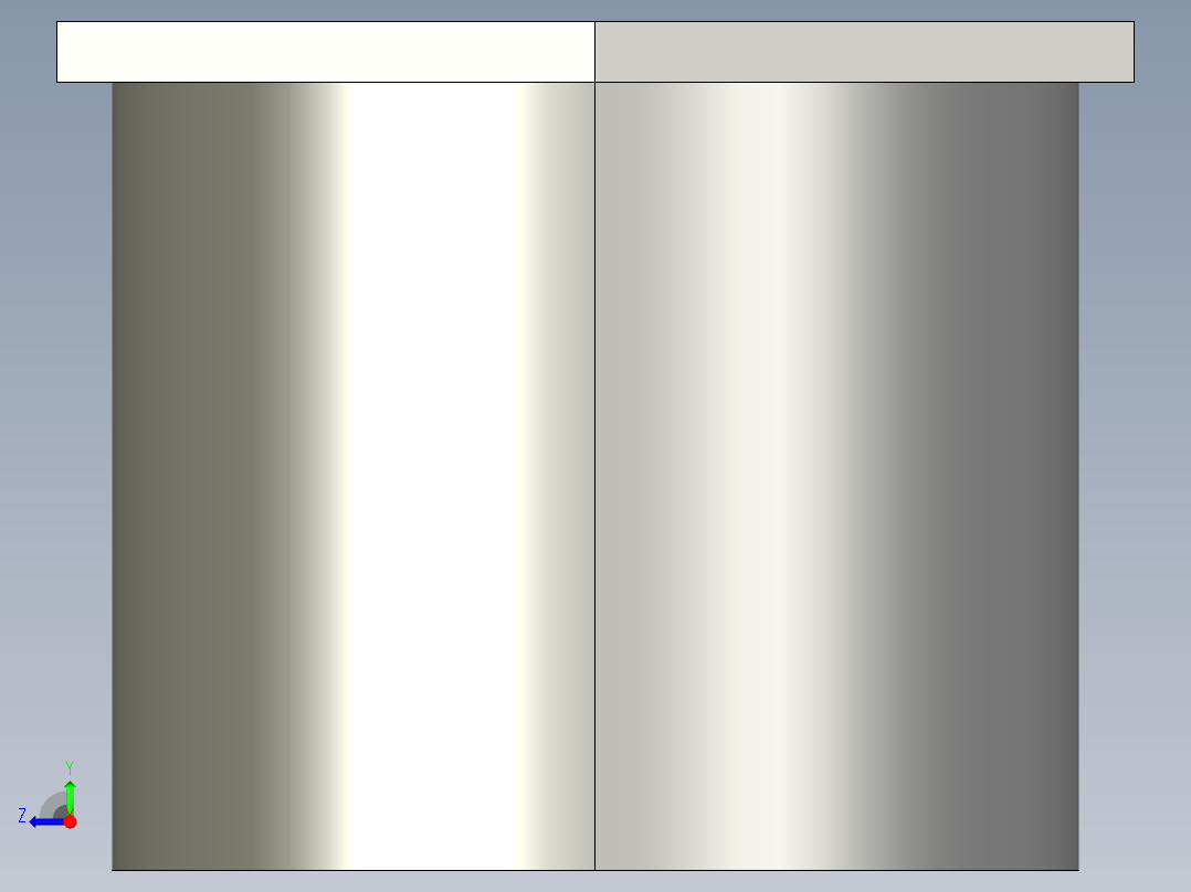 船舶管路系统SeaCor_ReducerBushing_SxSPIG_37J137212_1.5in x 1.25in右视图