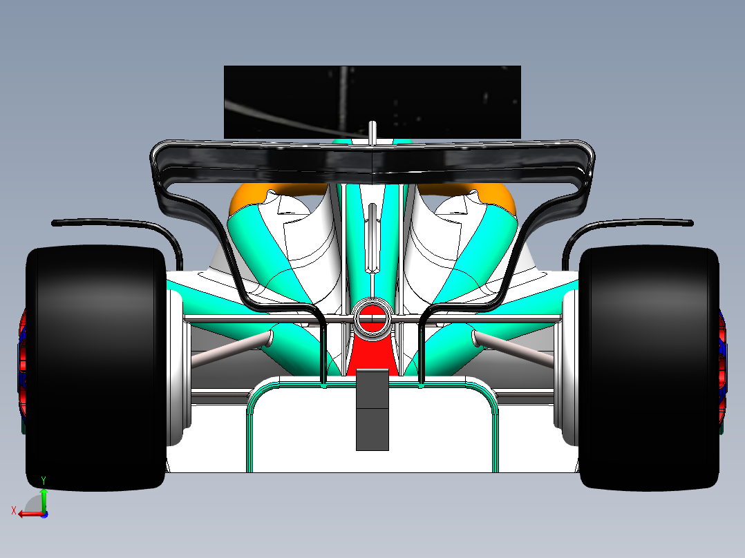 赛车 (48)后视图