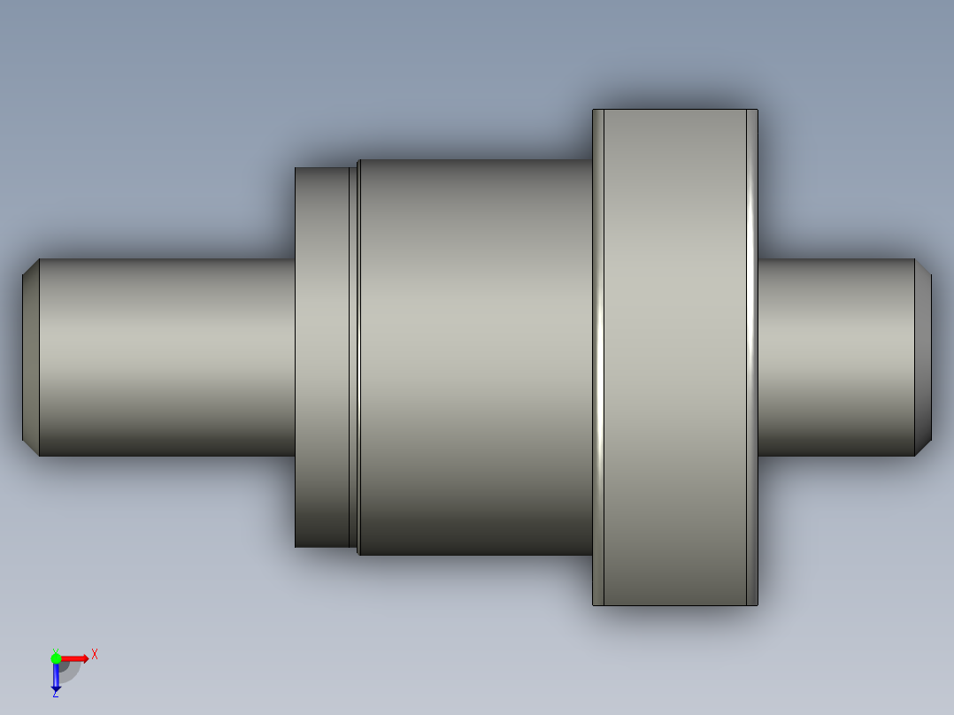 山云日尚SYS滚珠丝杠SFS1204俯视图