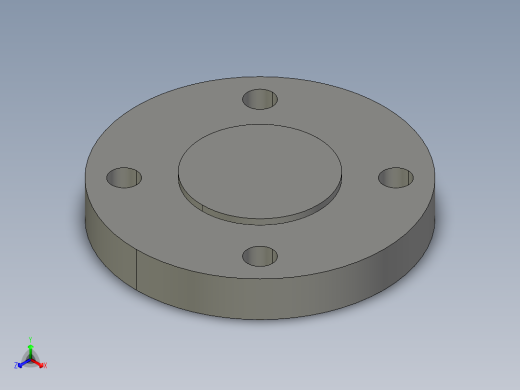 船舶管路系统SeaCor_Blind Flange_37J153015_1.5in