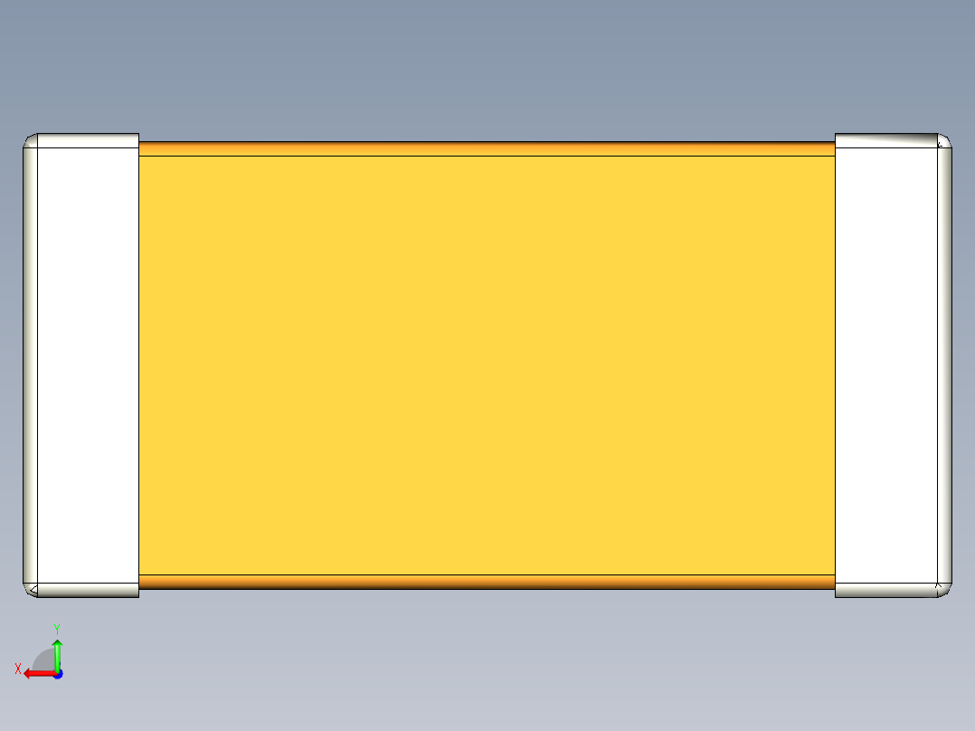 元器件3D封装C0603_08027后视图