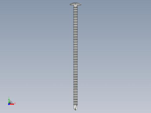 紧固件-STEP Drill-Tip Saucer Screw-03前视缩略图
