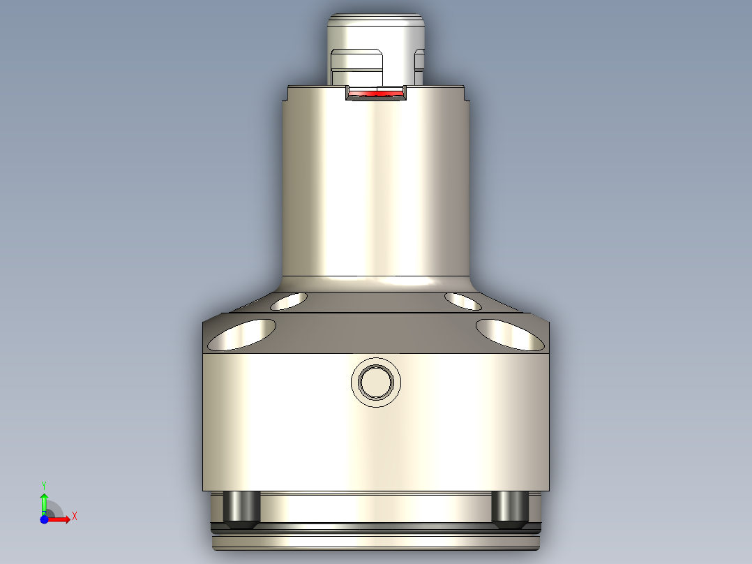 KOSMEKSFA3000-M1N-160-H65多系列多零件图纸模型多系列多零件图纸模型前视图