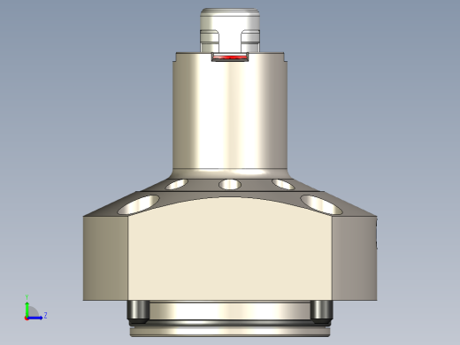 KOSMEKSFA3000-M1N-160-H65多系列多零件图纸模型多系列多零件图纸模型左视缩略图