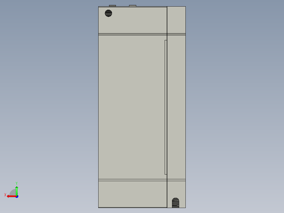 MCDKT3120E伺服控制器后视图