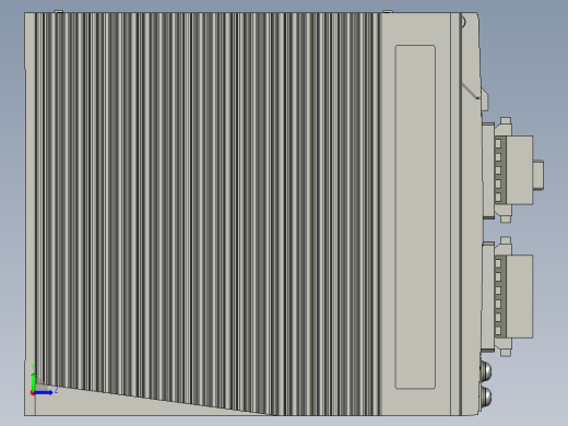 MCDKT3120E伺服控制器左视缩略图