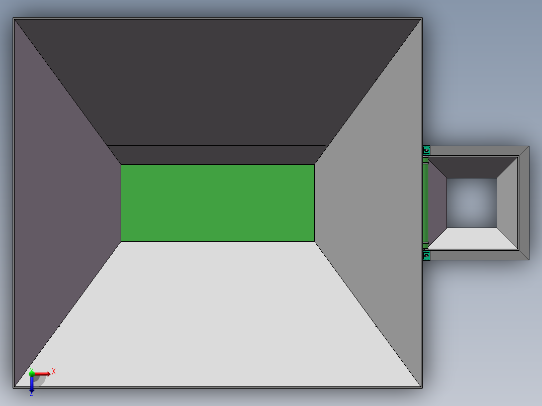 沙土装袋机设计sw20可编辑俯视图