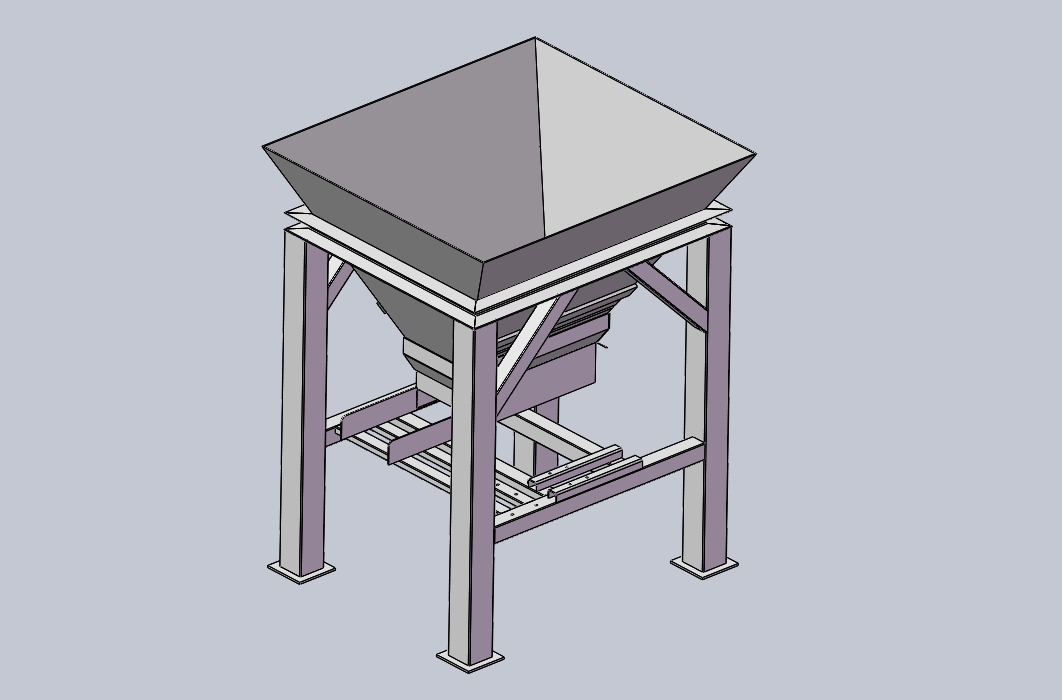 沙土装袋机设计sw20可编辑
