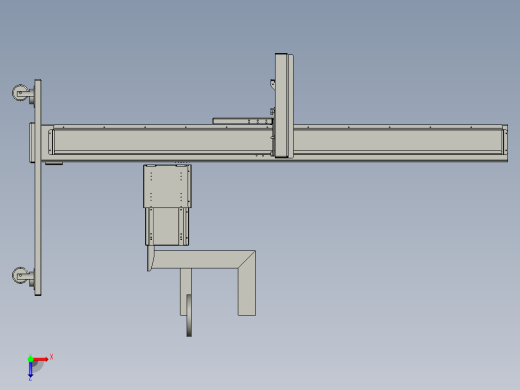 移动x光探测平台step俯视缩略图