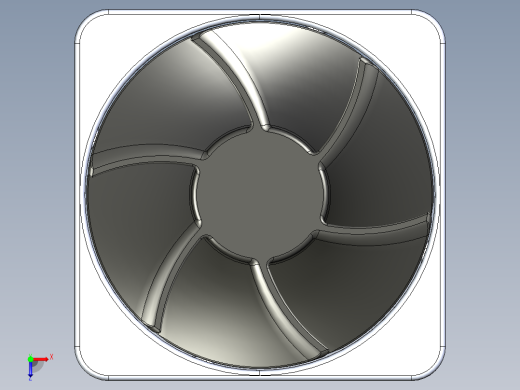 0散热风扇俯视缩略图