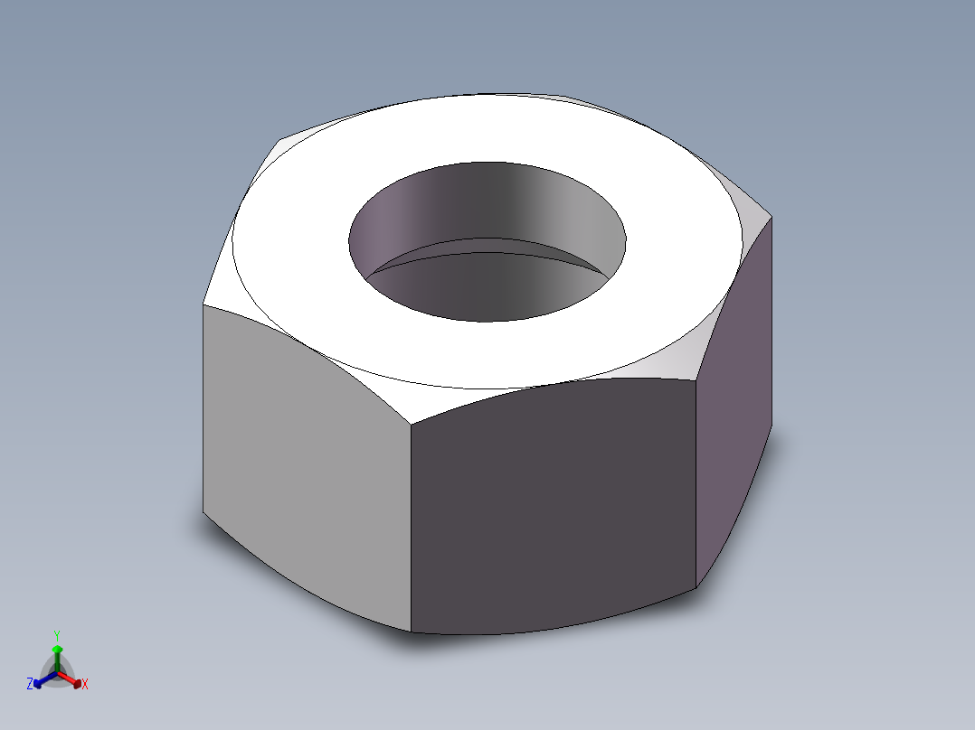 NL+NS 功能螺母、NS-36正等轴测图