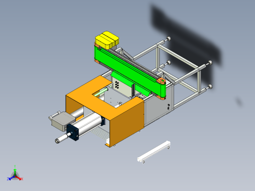 半自动水口切除机