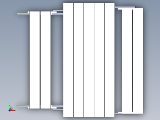 折叠木板椅前视缩略图