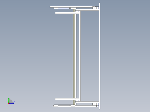 折叠木板椅左视缩略图