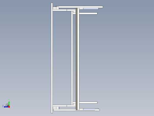 折叠木板椅右视缩略图