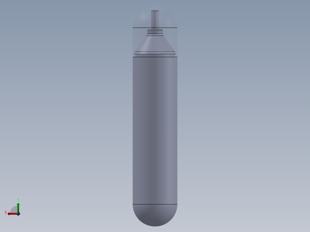 鼻毛修剪器后视图