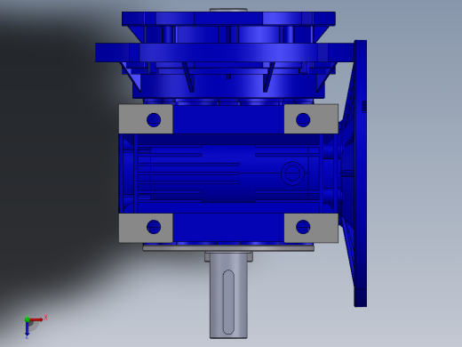 Komet MK 90 N减速器俯视缩略图