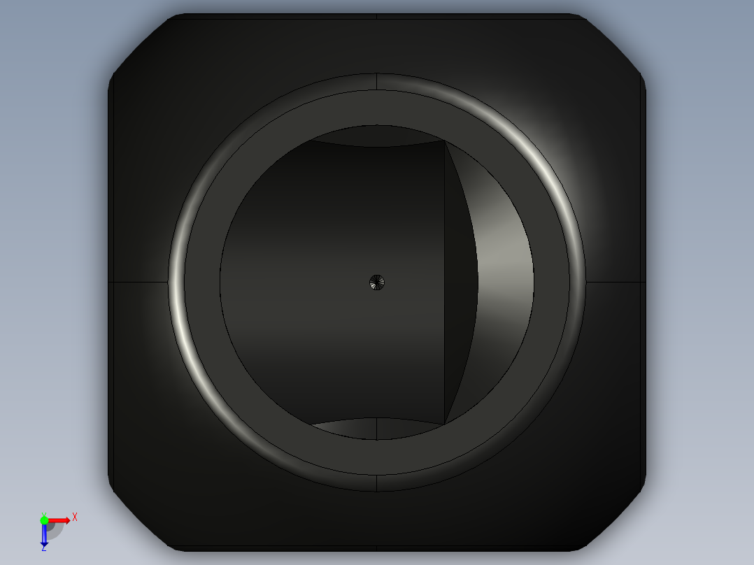 BitspowerL管接头俯视图