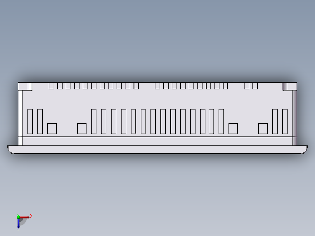 西门子触摸屏SMART-7寸俯视图