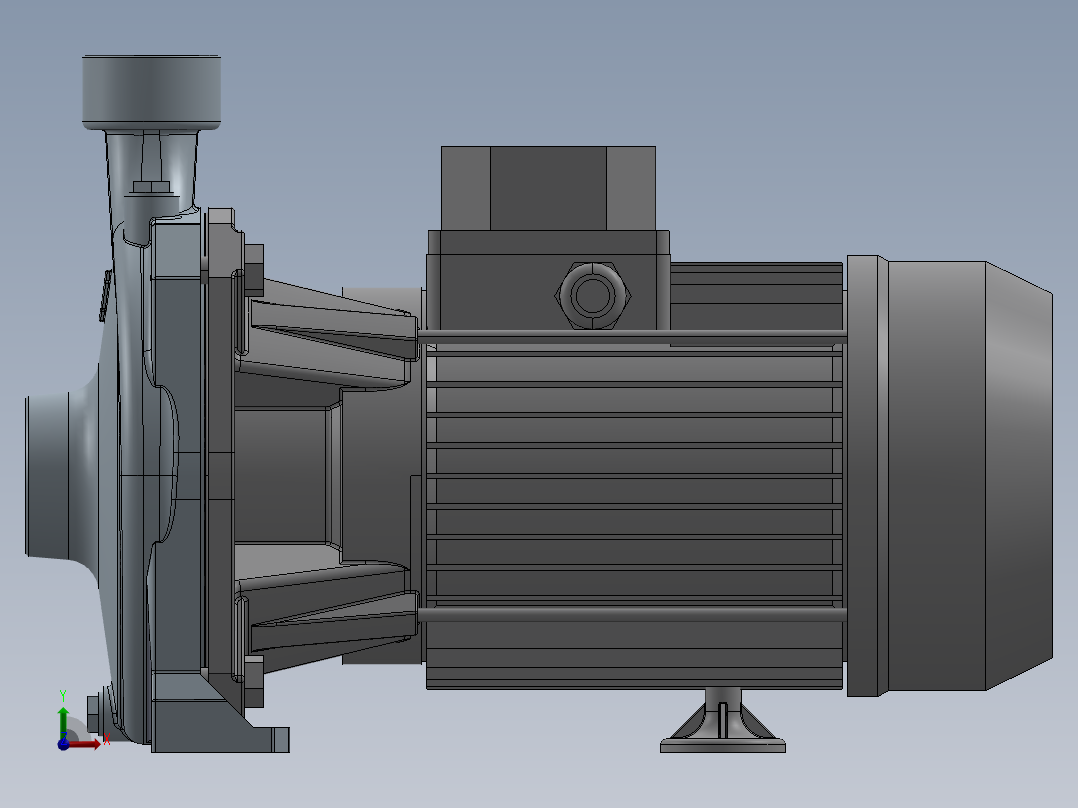 离心机泵 150T前视图