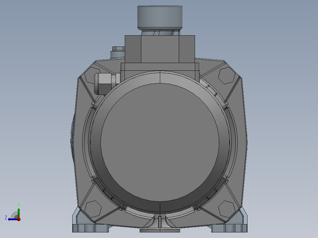 离心机泵 150T右视图