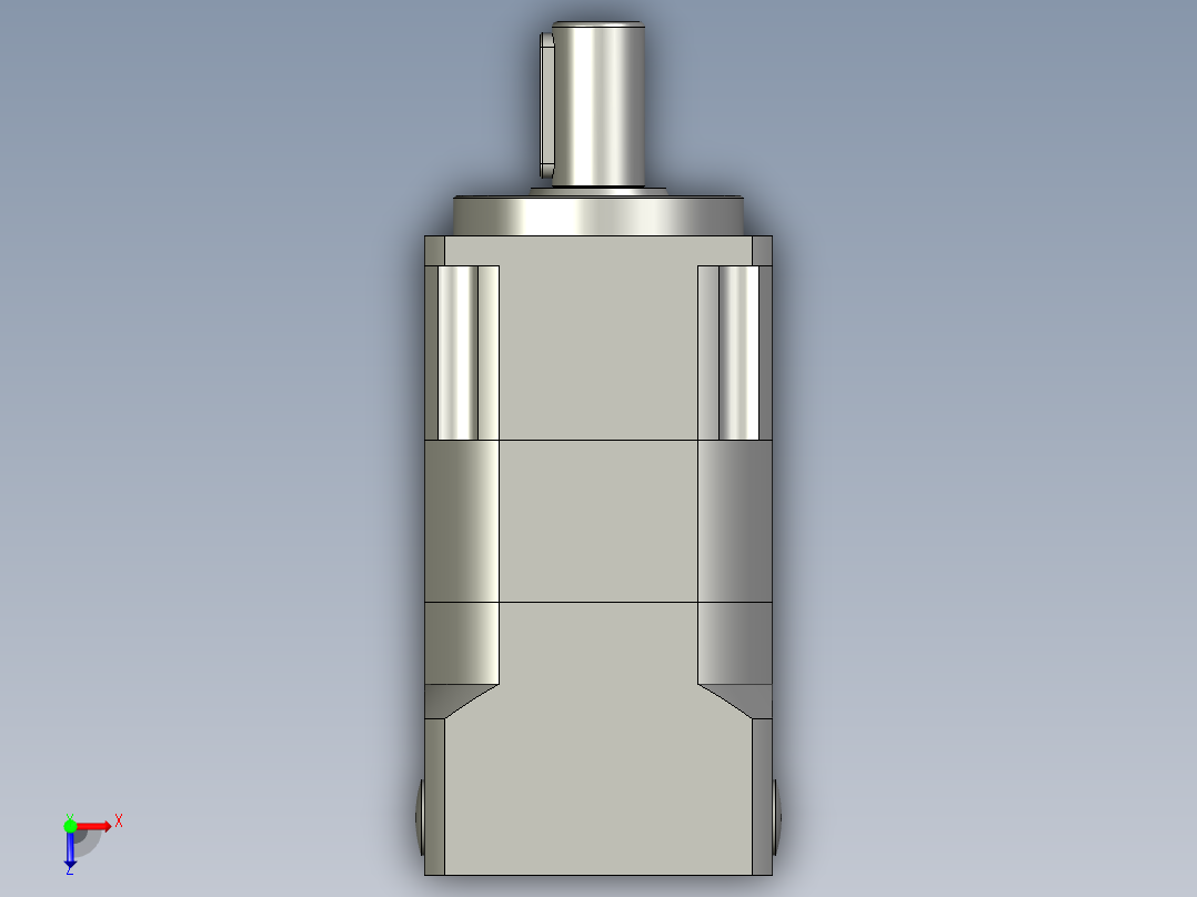PGL060双段外观400瓦50比-1208俯视图
