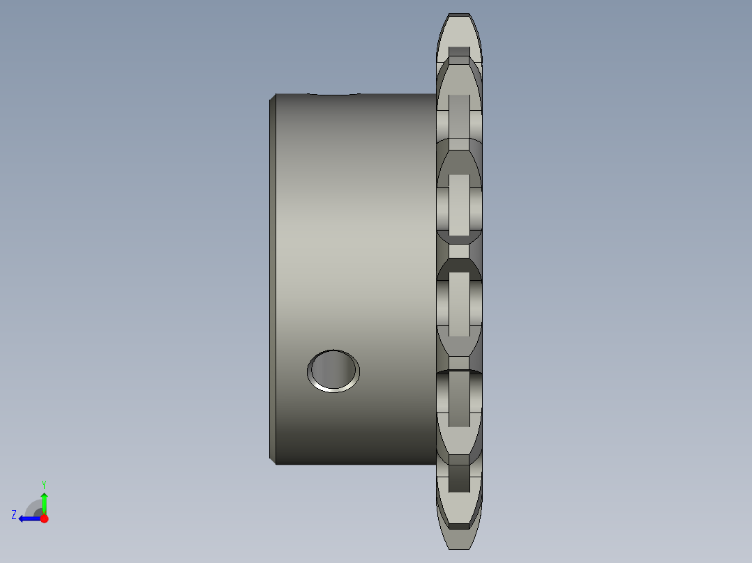 链轮VLD02-35-15-D12右视图