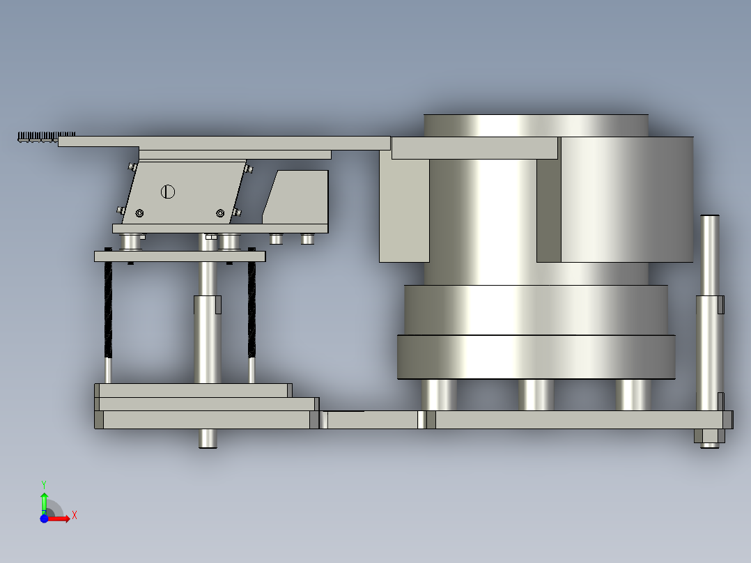 排针震动盘-dtk前视图