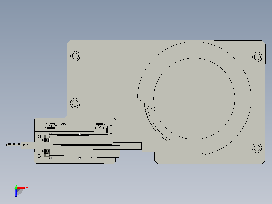 排针震动盘-dtk俯视图
