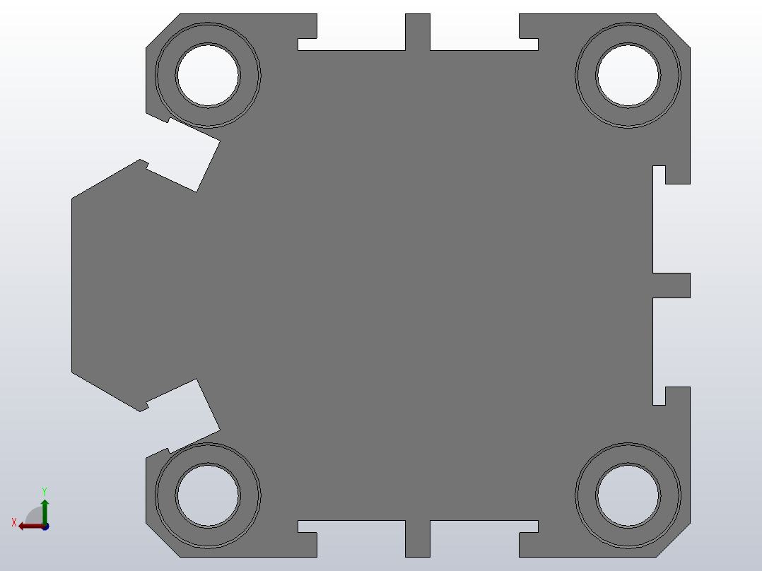 SDA超薄气缸系列SDA 32×100后视图