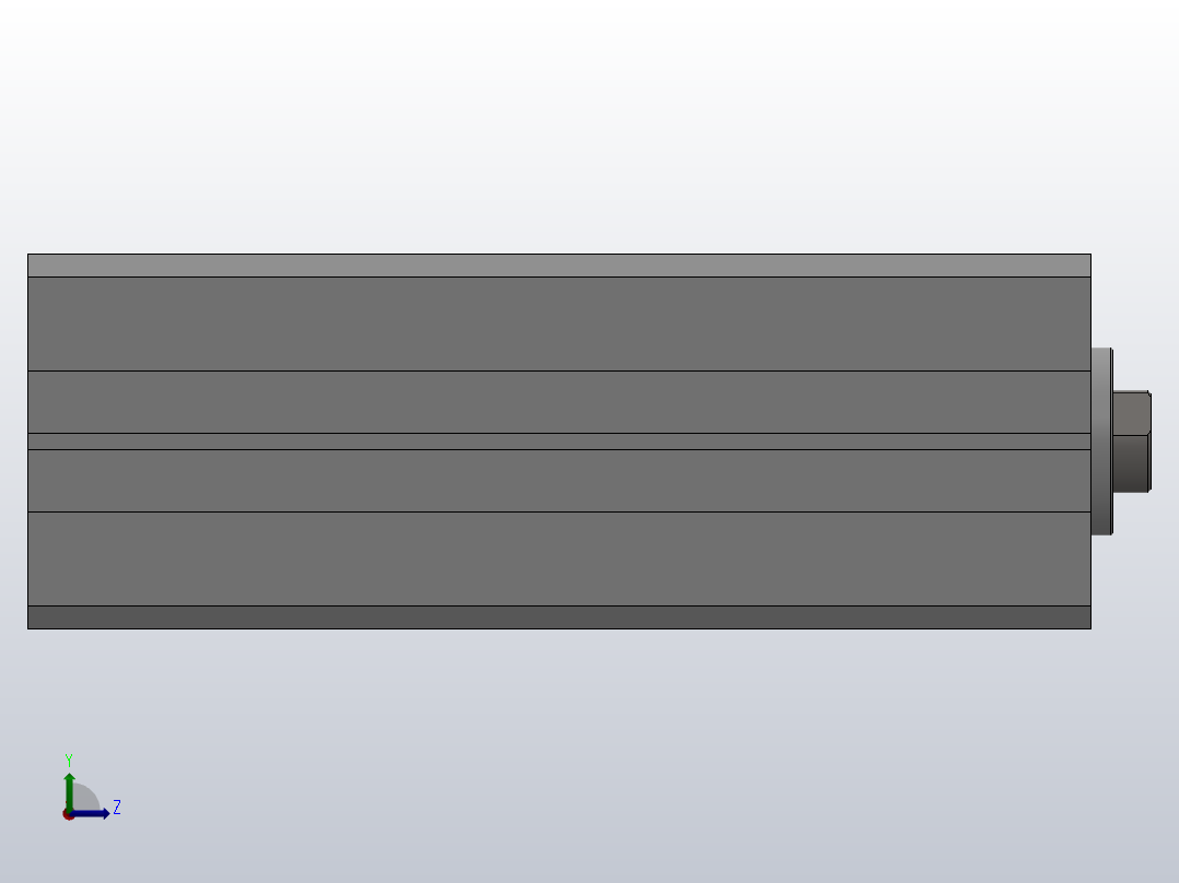 SDA超薄气缸系列SDA 32×100左视图