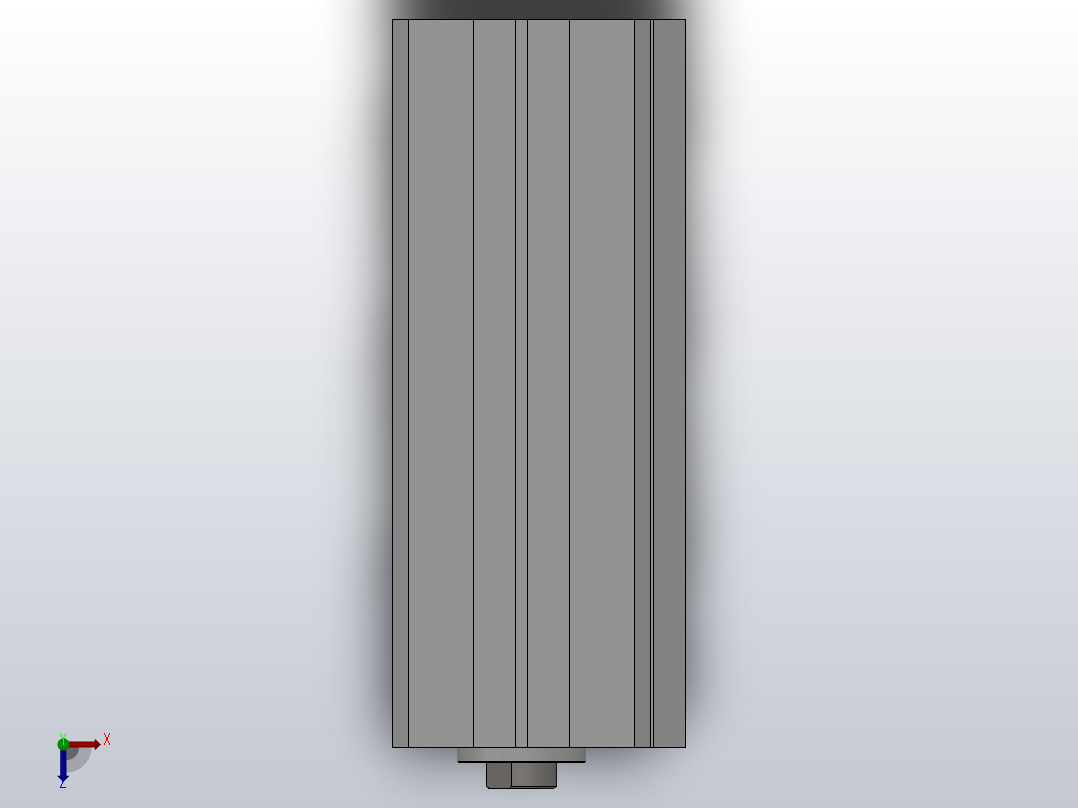 SDA超薄气缸系列SDA 32×100俯视图