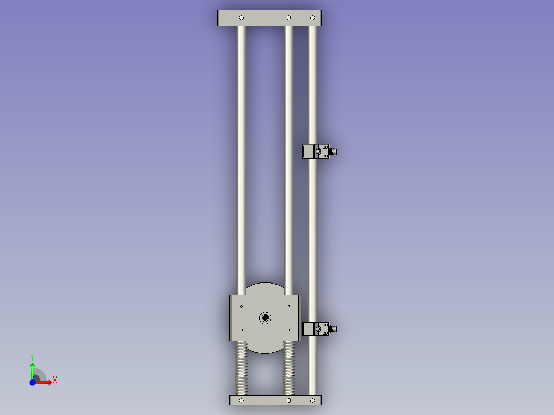 P127-SHY-缓冲组前视图