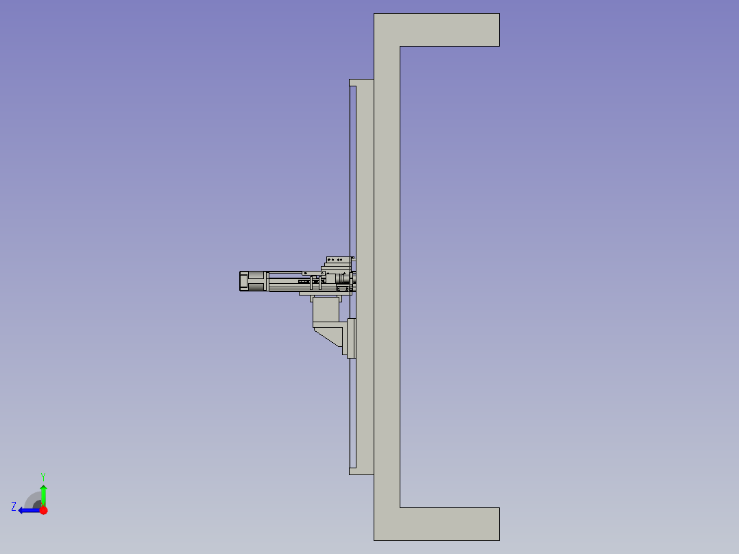 PCB-成品下料-移动右视图