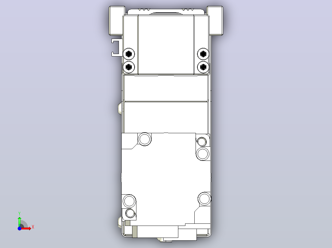 钢基模组TPA-KNR-4002C-100A1-MP-H1S0前视图