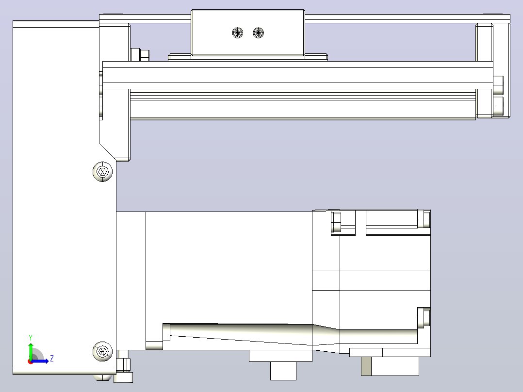 钢基模组TPA-KNR-4002C-100A1-MP-H1S0左视图