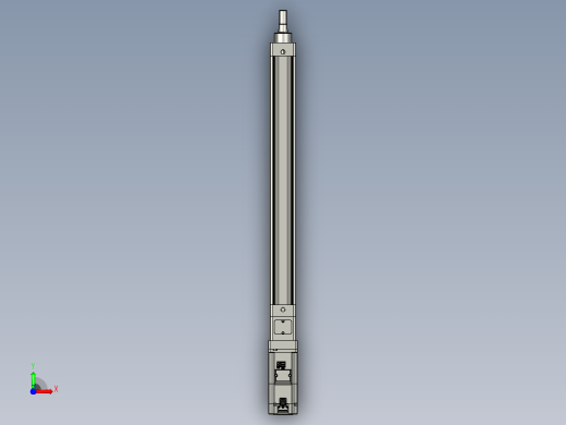 轻载电动缸TPA-ESR40-1210C-L400-M-W-P40-C3前视缩略图