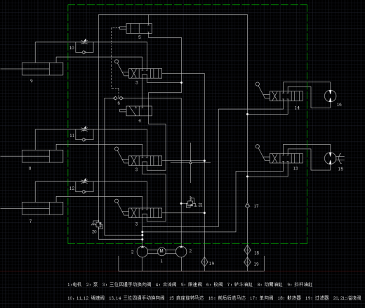 挖掘机液压系统（SW+CAD+选型计算）缩略图