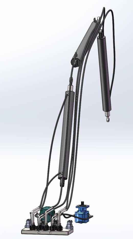 挖掘机液压系统（SW+CAD+选型计算）缩略图