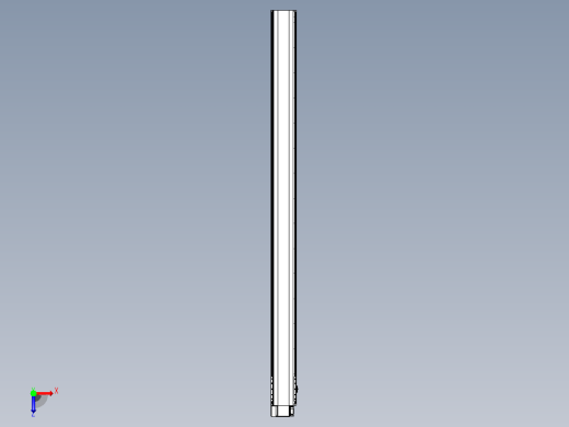 皮带直线轴半封闭可选导轨TPA-HNB-202D-140-L2800-LP-Y-P75-N3俯视缩略图