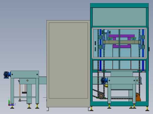 机械臂超声波清洗机sw16可编辑左视缩略图