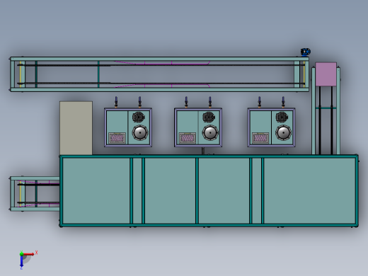 机械臂超声波清洗机sw16可编辑俯视缩略图
