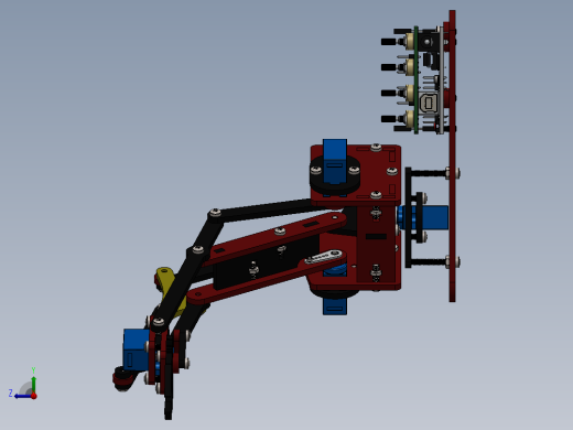 arduino机械手sw14可编辑右视缩略图