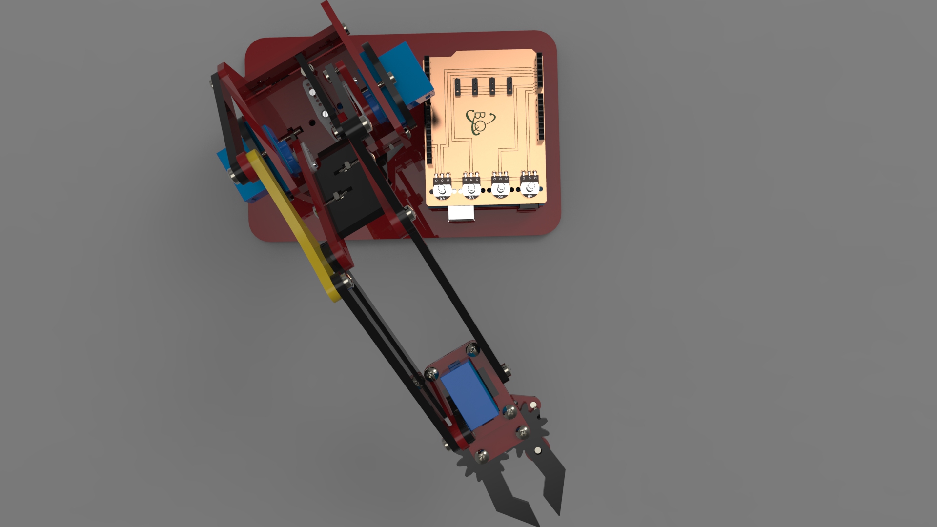 arduino机械手sw14可编辑