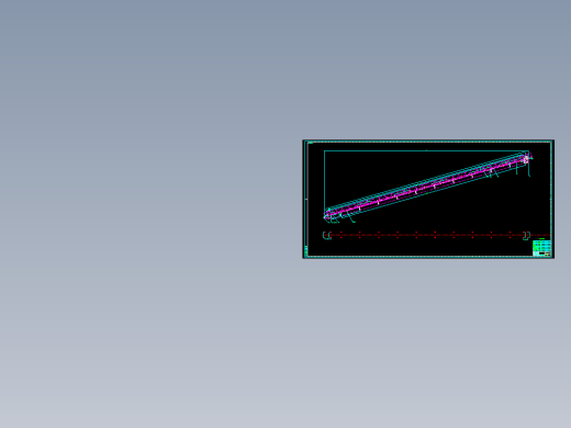 一台皮带输送图纸（全套）